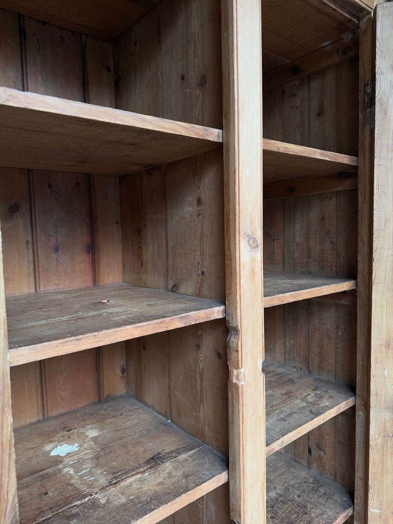 Old pine housekeepers cupboard - ideal pantry