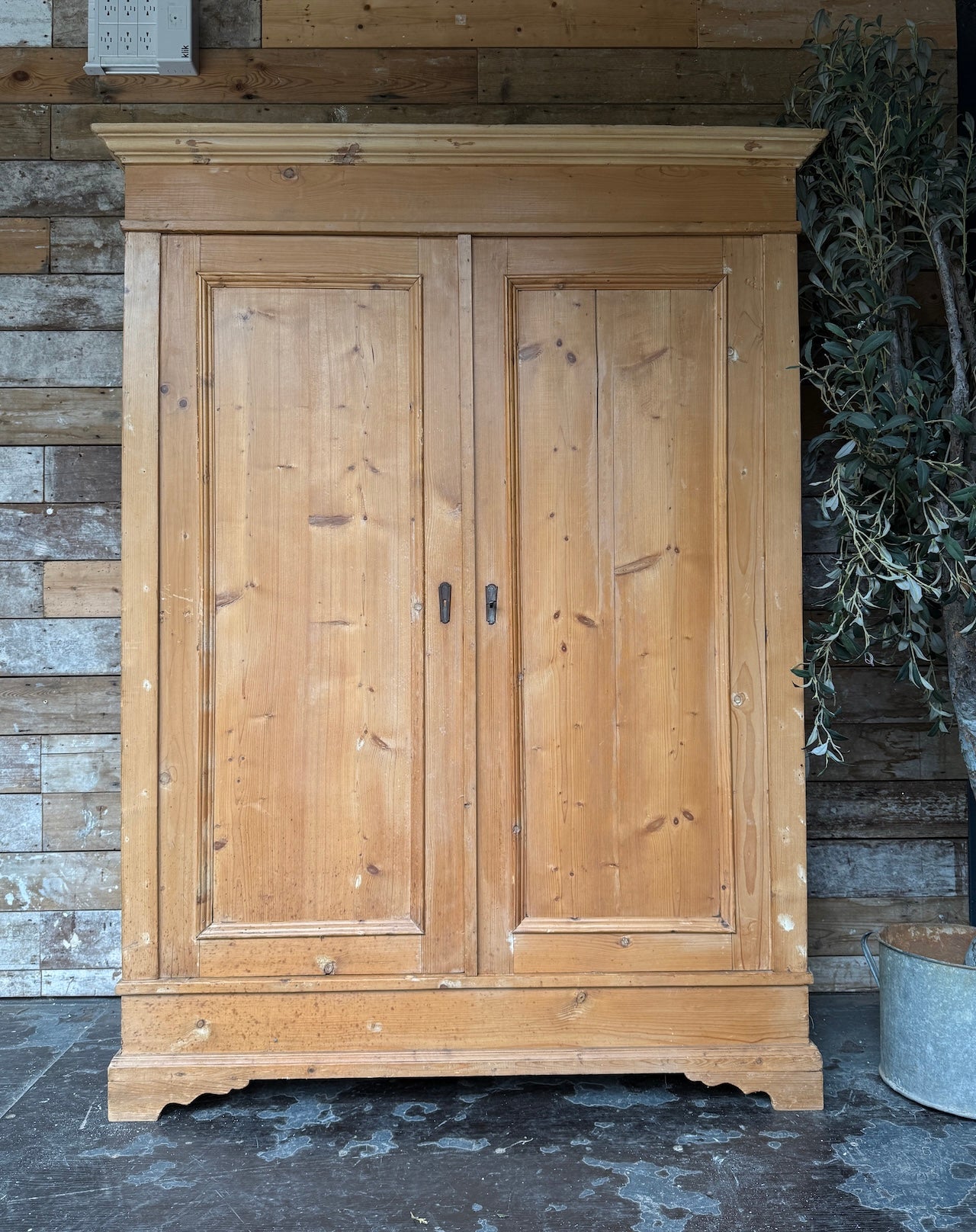 Lovely old pine wardrobe