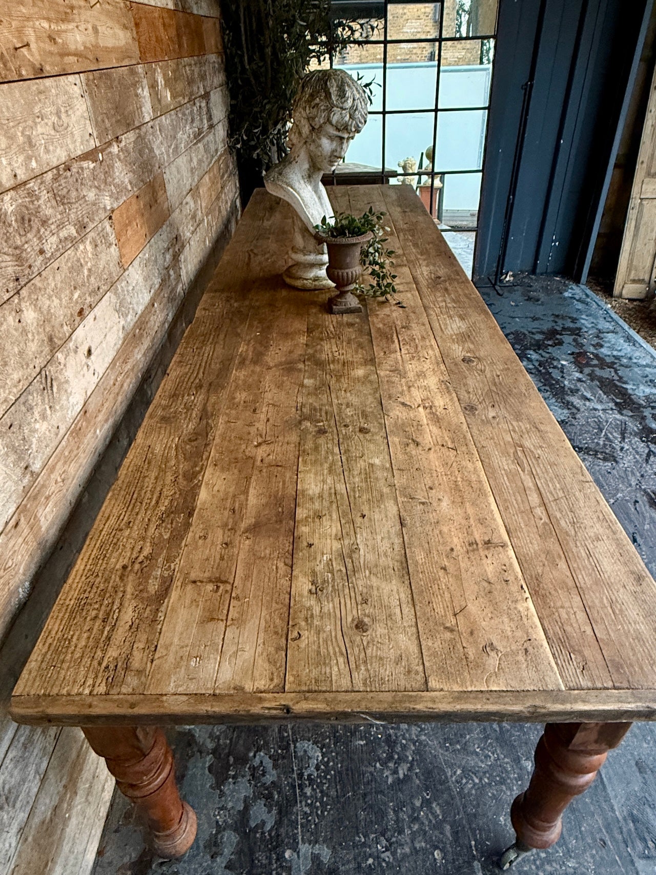 Gorgeous rustic, reclaimed 3.2 metre table