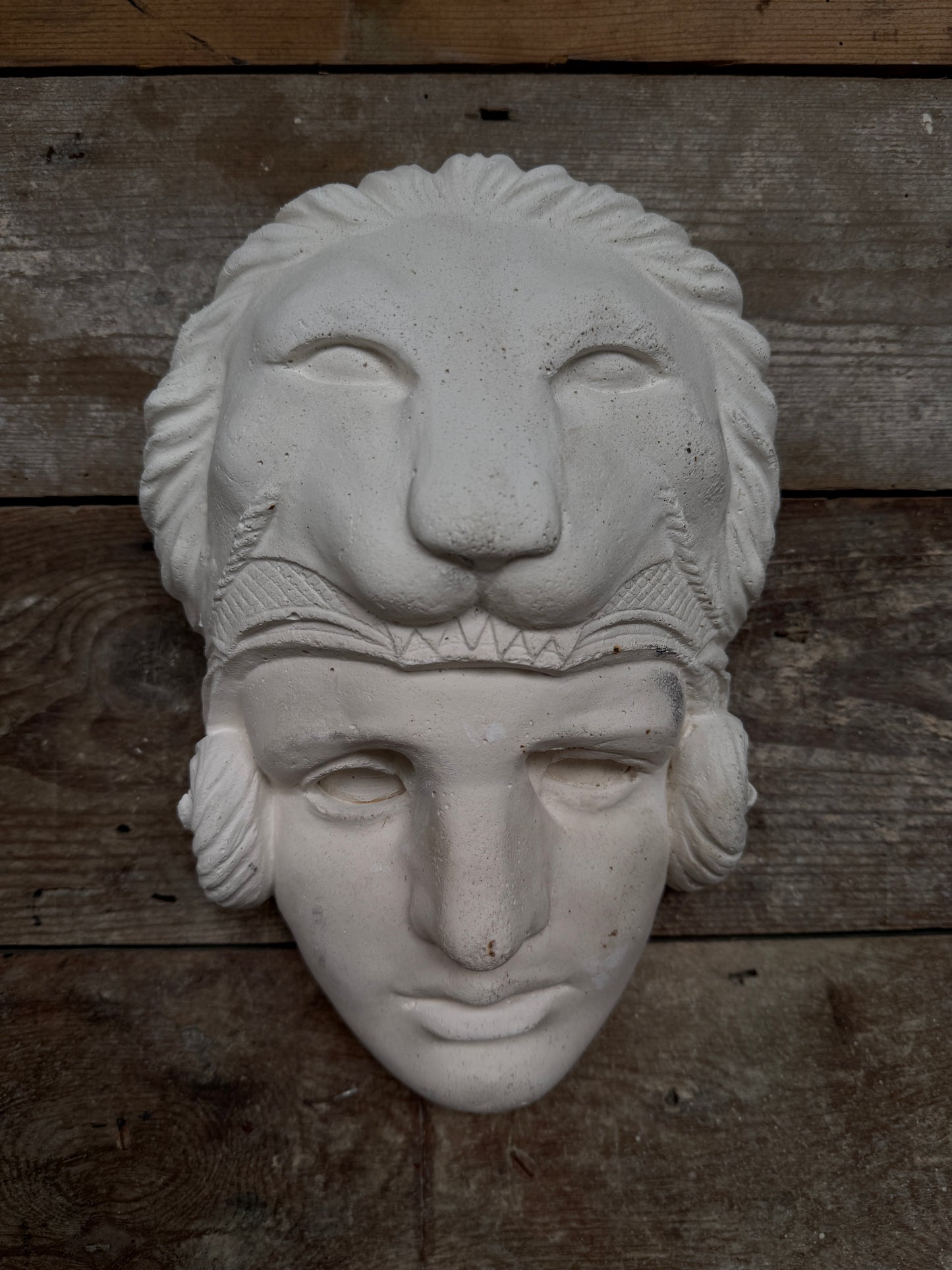 Plaster classical mask