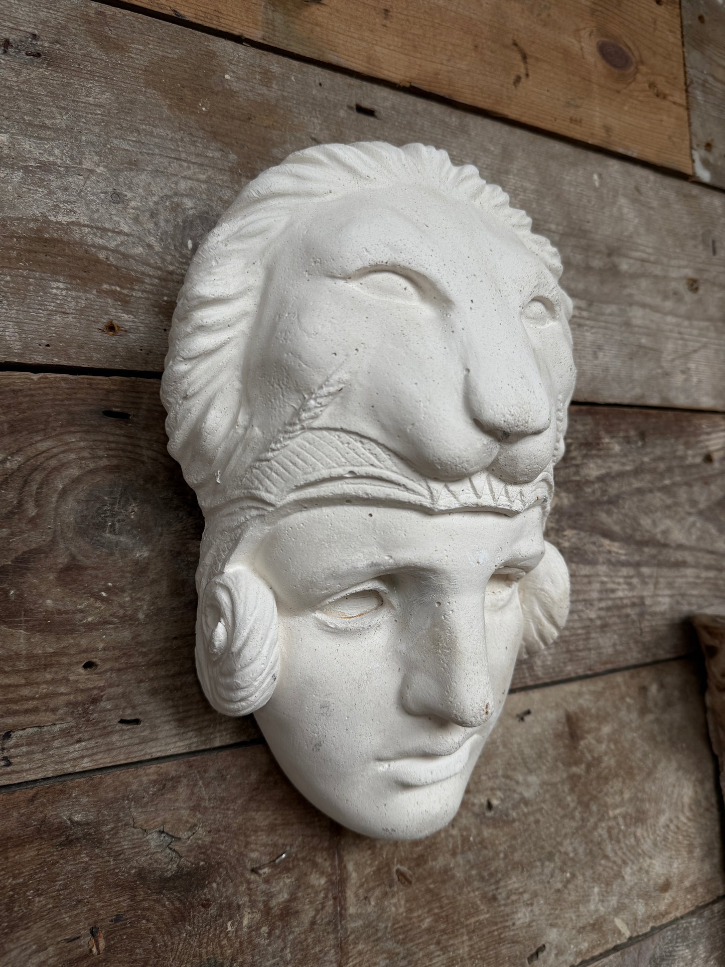 Plaster classical mask