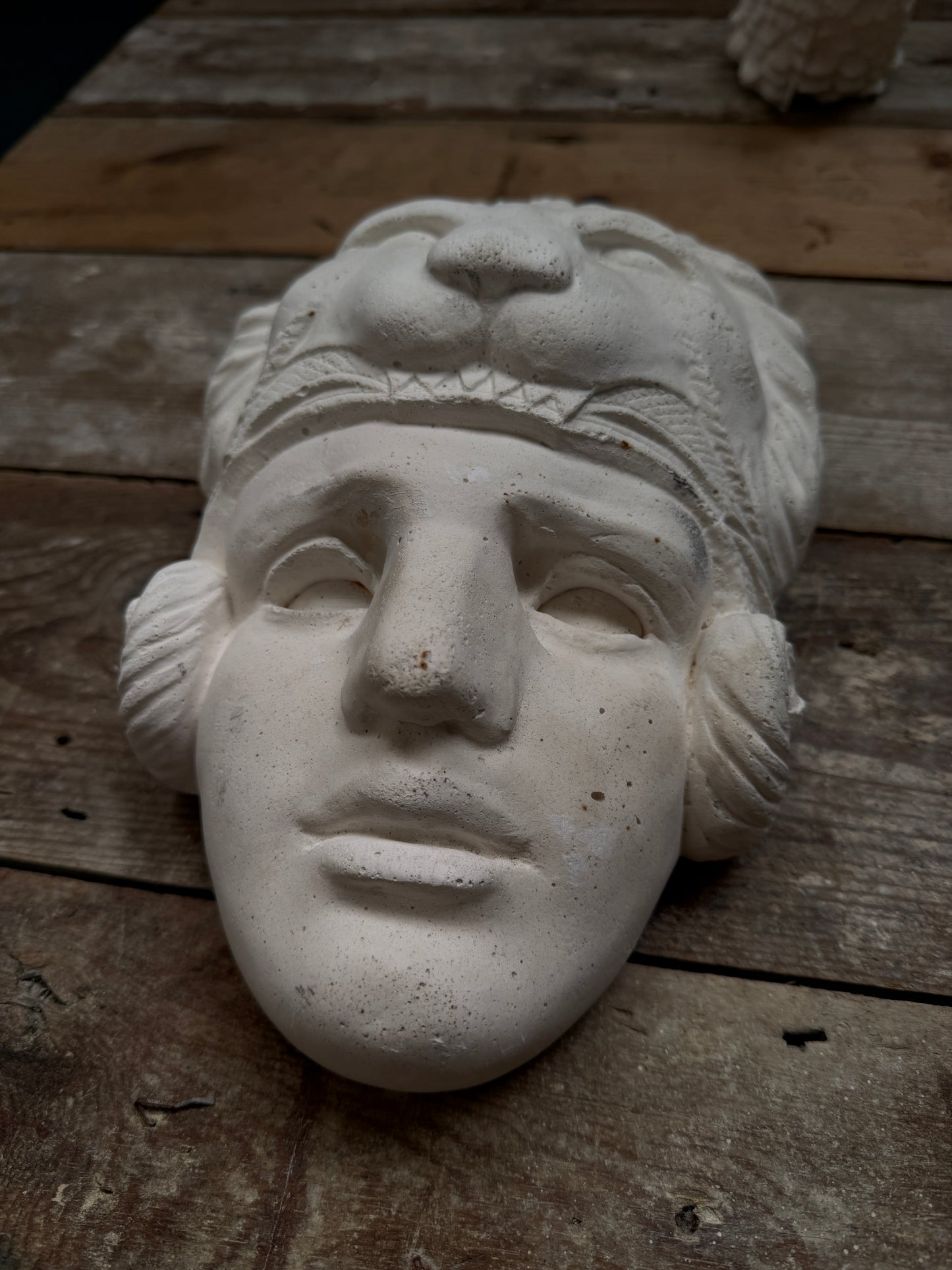 Plaster classical mask