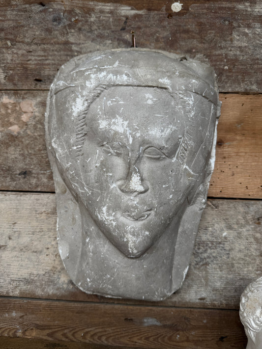 Antique Egyptian plaster relief