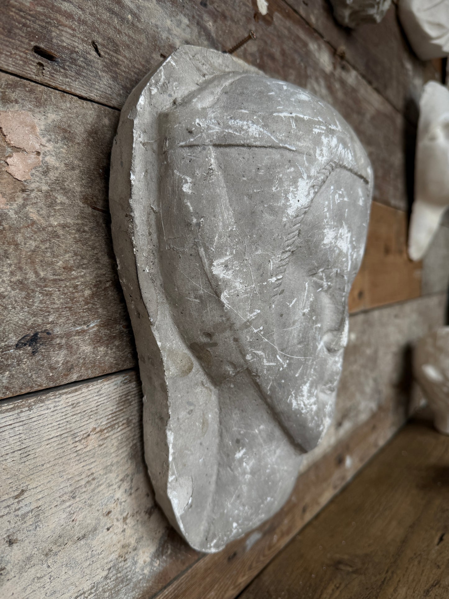 Antique Egyptian plaster relief