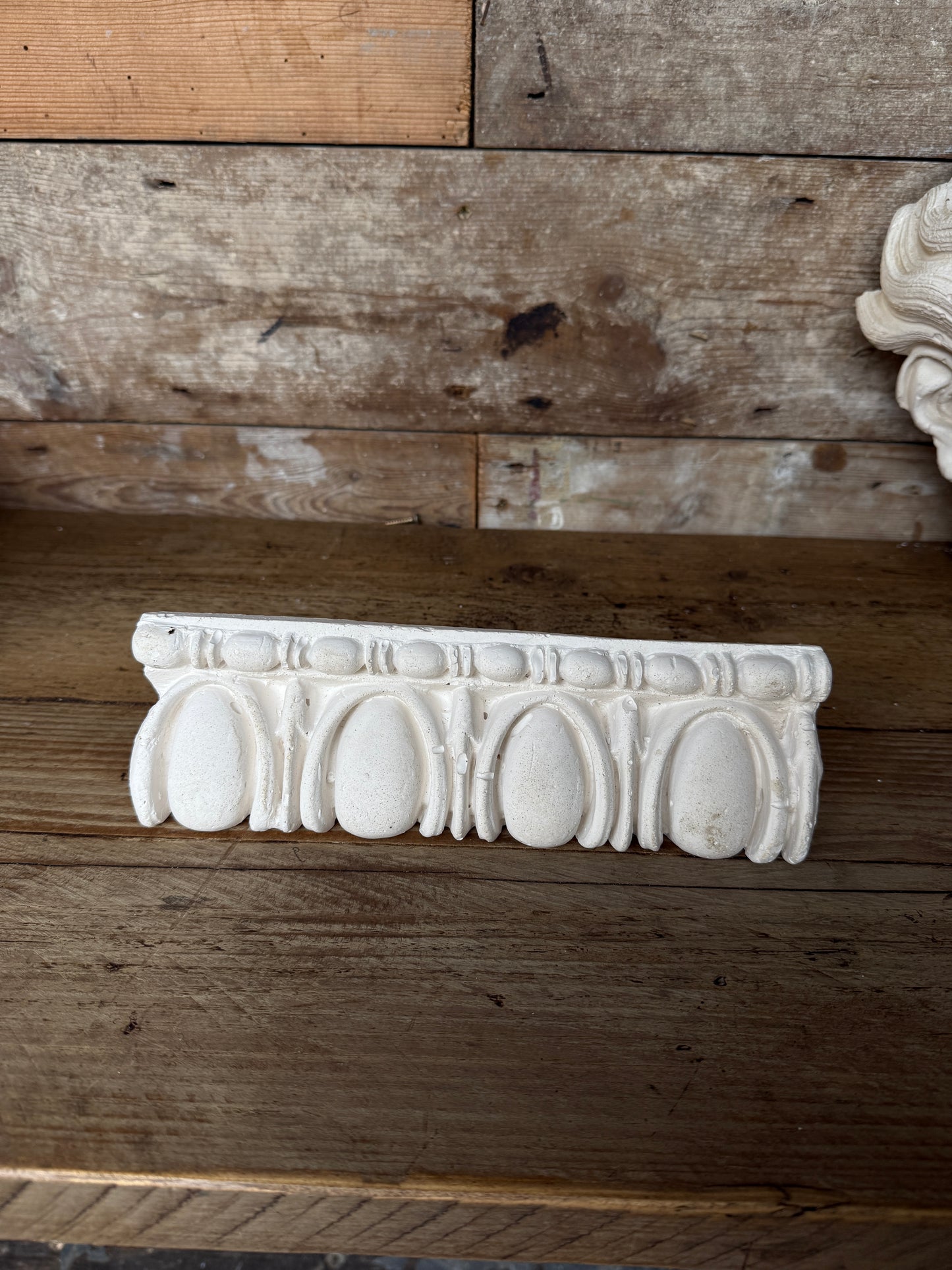 Architectural plaster fragment