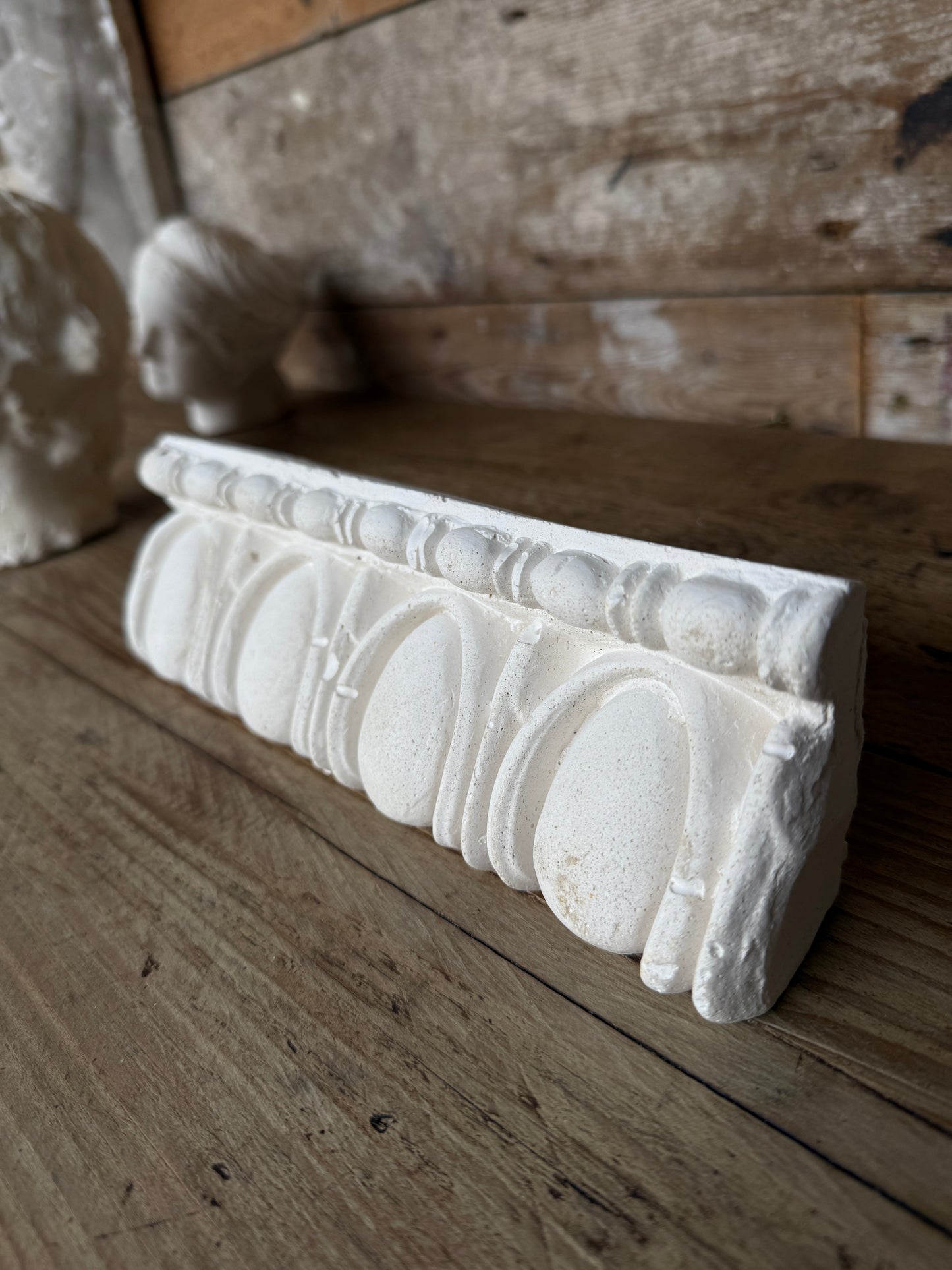 Architectural plaster fragment