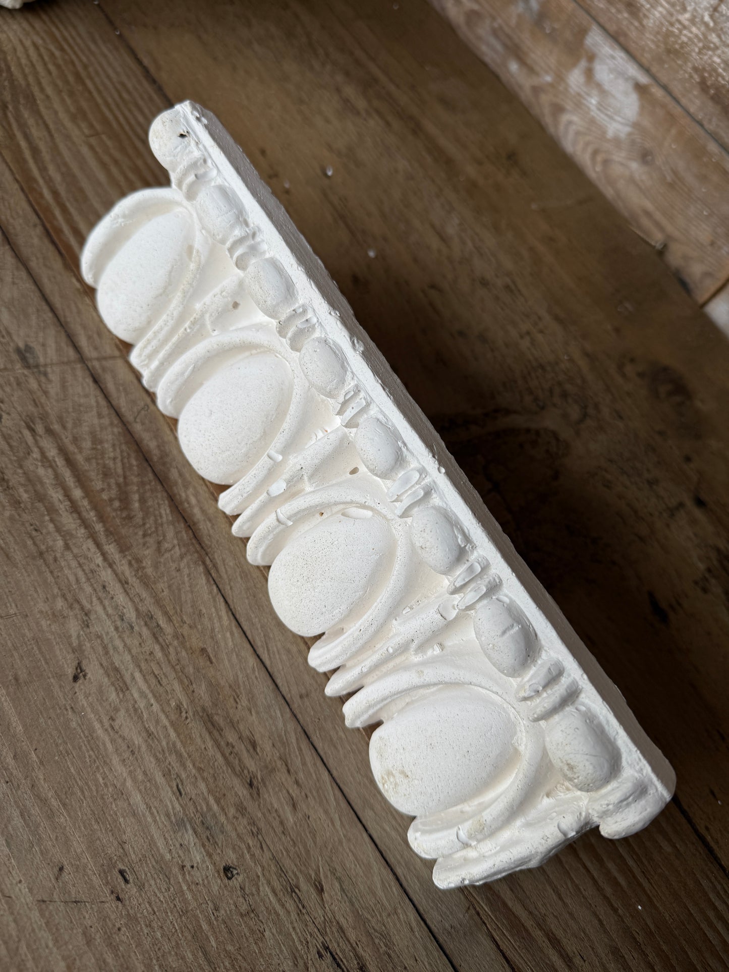 Architectural plaster fragment