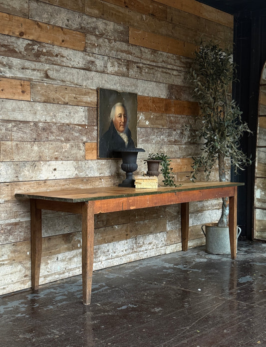 Antique French farmhouse table