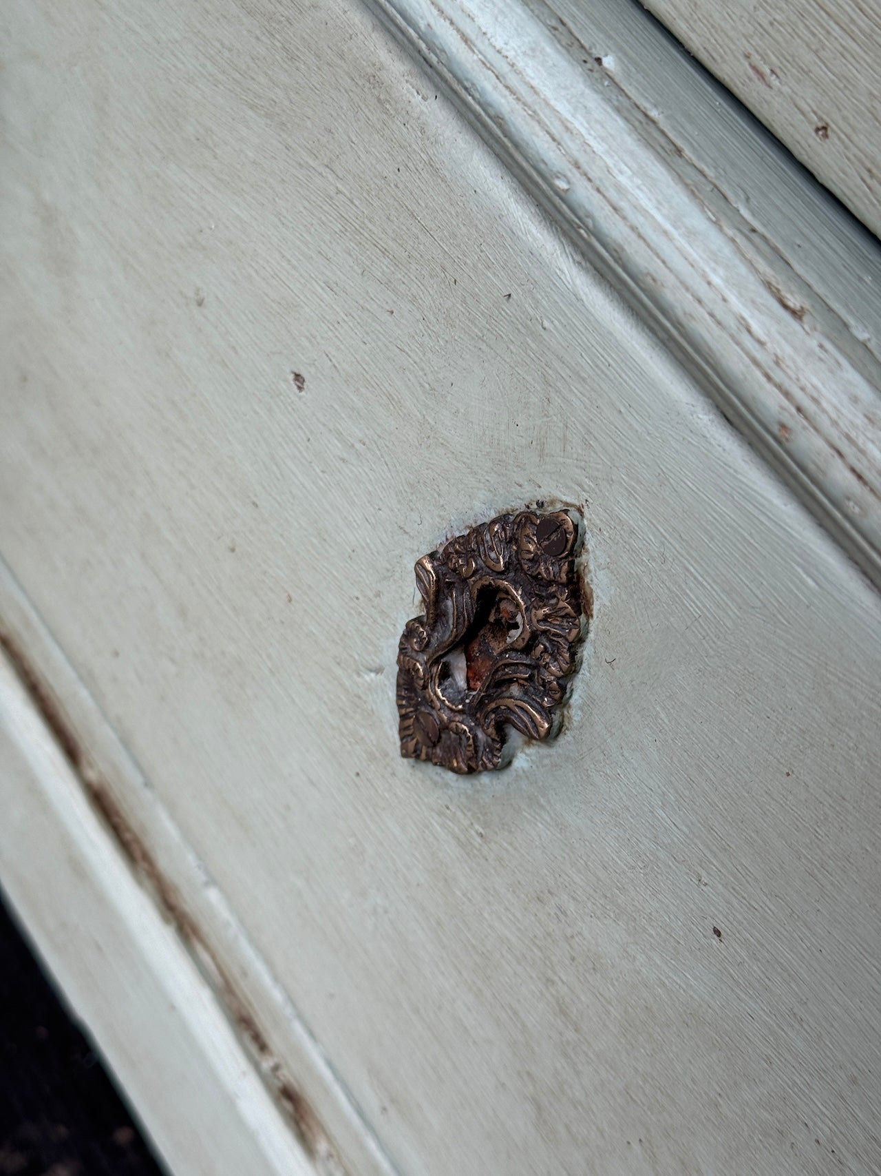 Handsome vintage knockdown wardrobe