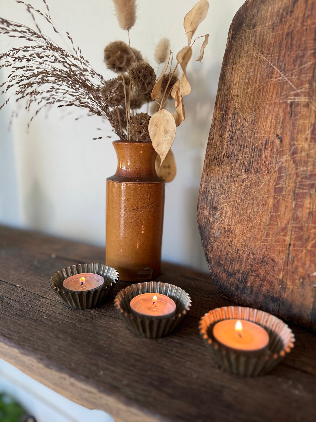 Pretty vintage fluted tart tins