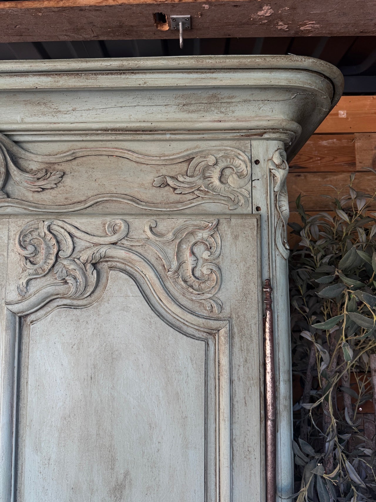 Antique French Louis XV style armoire