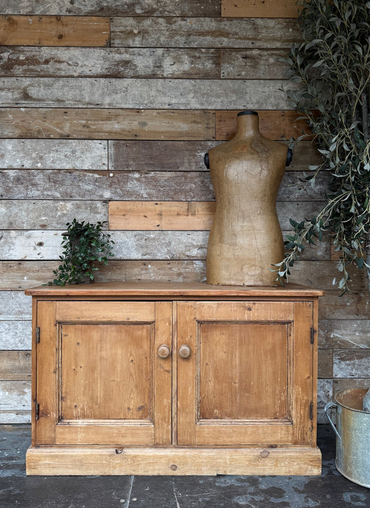 Rustic old pine sideboard