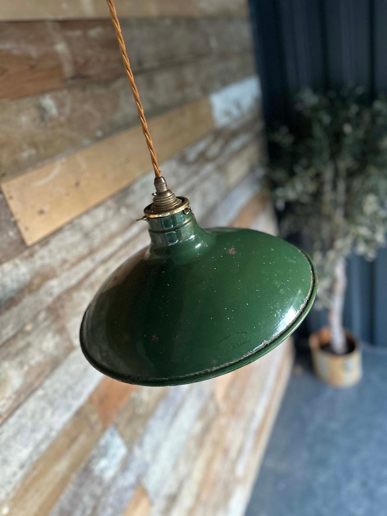 Vintage Wardle pendant light